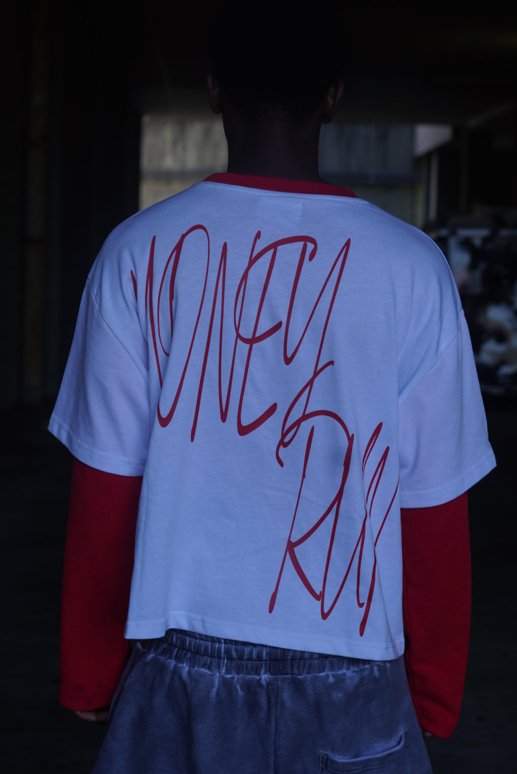 White Money Run Long Sleeve Thermal