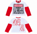 White Money Run Long Sleeve Thermal