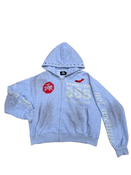 GREY STOP SIGN ZIP